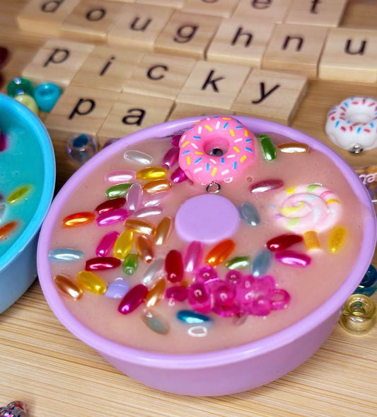 Remeltable Pink Doughnut Picky Pad & Silicone Mould (Re-meltable/ Reusable)